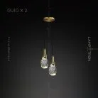 Готовая комбинация светильников GLADYS MORE 2 лампы (Диск) Lampatron f-gladys-more-2-disk 4610-11657