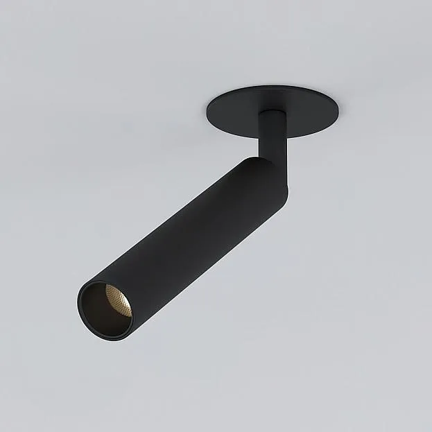 Встраиваемый светильник Elektrostandard 25027/LED черный Diffe a058215