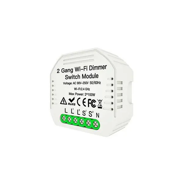 Диммер для двух зон Aployt APL.0195.01.02/MS-105B Диммер для двух зон Aployt APL.0195.01.02/MS-105B