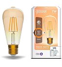 Лампа Gauss 1290112 Filament ST64 DIM