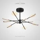 Люстра PACE 10 ламп. Lampatron 2559-5950