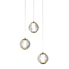 Подвесной светильник Delight Collection OD2437-3 gold/clear OD2437