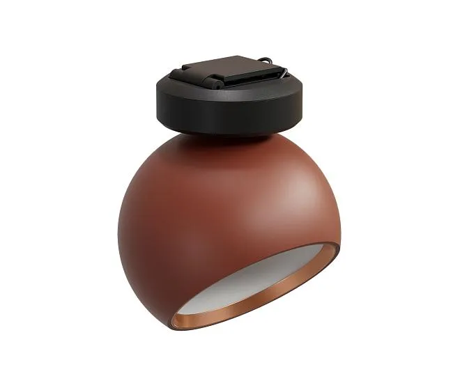 Трековый светильник терракотовый Kink Light 6427,06 Сатори