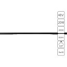 Трековый светильник магнитный 48V Arte Lamp A7264PL-1BK Optima