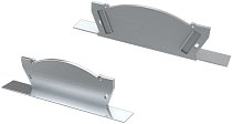 Заглушка Arlight 026795 ALM-ARC-Double серая с отверстием