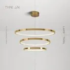 Кольцевые люстры и светильники ABEL A Тип K Lampatron 4966-12594