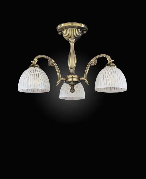 Люстра Reccagni Angelo PL 5670/3 silver 5650 Люстра Reccagni Angelo PL 5670/3 silver 5650