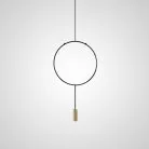 Подвесной светильник VILF Размер S (1 лампа). Цвет плафона золото. Lampatron 1327-5087