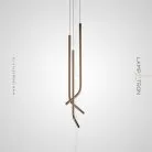 Готовая комбинация светильников AIA COMBO 3 подвеса. Цвет Бронза Lampatron 4796-23550