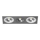 Встраиваемый светильник Lightstar i839060906 INTERO 111 Triple QUADRO
