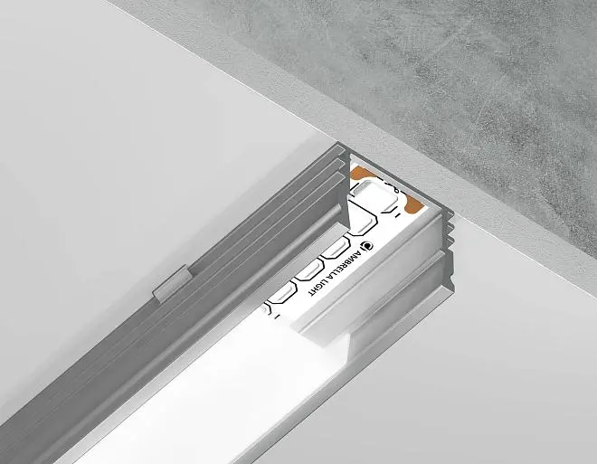 Алюминиевый профиль накладной Ambrella light GP1750AL Alum Profile