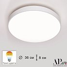 Потолочный светильник APL LED 3315.XM302-1-374/24W/4K White Toscana