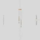 Готовая комбинация светильников FIAL C LUX DUO Цвет Латунь Lampatron fial-c-lux-duo-brass 5815-15388