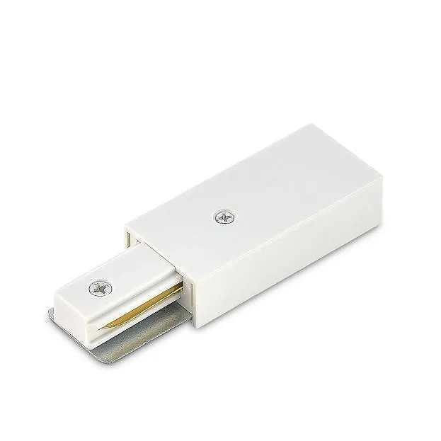 Токоподвод для однофазного шинопровода, белый Donel PCDN01W DN01 Токоподвод для однофазного шинопровода, белый Donel PCDN01W DN01