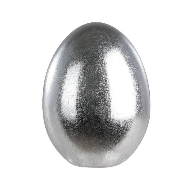 Фигурка Яйцо d110, H140 керамика, серебряный Eglo 427931 CHILANDY