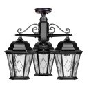 Потолочный светильник уличный Oasis Light 91470MA/3 Bl ромб ASTORIA 2M