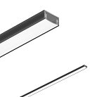 Накладной профиль Ledron 00004843+00004843-Z Mic Black 2,5м