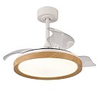 Люстра потолочная-вентилятор mini Mantra 8830 MISTRAL