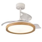 Люстра потолочная-вентилятор mini Mantra 8830 MISTRAL