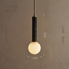 Подвесной светильник SOLF Цвет черный Lampatron solf-black 9083-25886