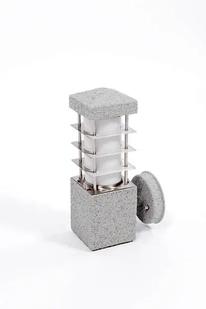 Настенный светильник уличный Oasis Light 67505 stone INOX WOOD Настенный светильник уличный Oasis Light 67505 stone INOX WOOD