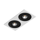 Встраиваемый светильник под сменную лампу Ledron AO1501002 SQ2 White-Black