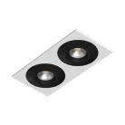 Встраиваемый светильник под сменную лампу Ledron AO1501002 SQ2 White-Black