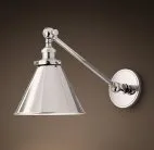 Бра 20Th C Library Single Sconce Silver 84948-22 ImperiumLoft