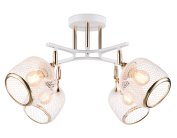 Подвесная люстра белый/золото E27/4 max 40W D640*260 Ambrella light TR80175/4 WH/FGD