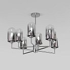 Потолочная люстра со стеклянными плафонами Eurosvet 60156/8 хром Pluto a065044