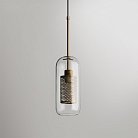 Подвесной светильник CATCH F Cylinder S. Цвет бронза. Lampatron 996-297