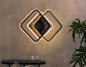 Бра кофе песок LED 3000K+6400K 26W 340*200*70 Ambrella light FA276 ACRYLICA