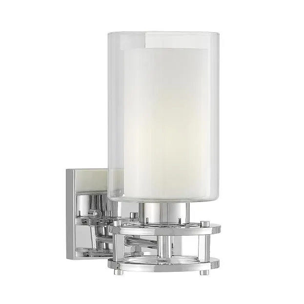 Бра Lumina Deco LDW 8025-1 CHR+WT Marietta Бра Lumina Deco LDW 8025-1 CHR+WT Marietta