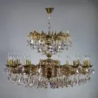 Подвесная люстра Ambiente 2128/16 PB New Leaf