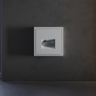 Накладка для розетки TV+RJ45 кат. 6, (серый) Voltum VLS002716 S70