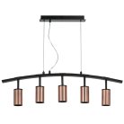 Подвесной светильник Lightstar LR735305 RULLO ЧЕРНЫЙ/МЕДЬ