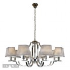Подвесная люстра iLamp 6943-8 CR Hilton