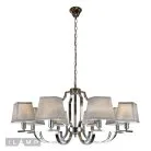 Подвесная люстра iLamp 6943-8 CR Hilton