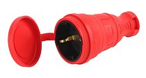 Розетка ЭРА R8-RED-IP44