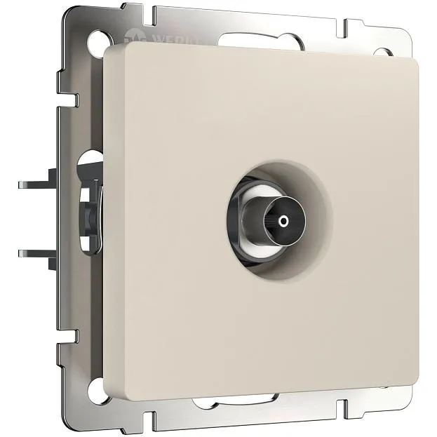 ТВ-розетка оконечная Werkel W1183062 (айвори матовый) a062431 ТВ-розетка оконечная Werkel W1183062 (айвори матовый) a062431