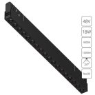 Трековый светильник Arte Lamp A5725PL-1BK Expert