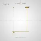 Реечный, рядный светильник ASGARD 1 лампа Lampatron asgard-1 4220-10548