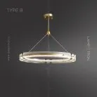 Кольцевые люстры и светильники BERGDIS B Тип B. Размер M Lampatron 6621-18049