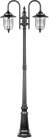 Наземный фонарь Oasis Light 84709A 10 Bl TITAN