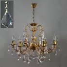 Подвесная люстра Ambiente 8888/6 AB New Leaf