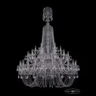 Люстра хрустальная Bohemia 1402/24+12+6/460/XL-176/2d Ni