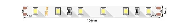Светодиодная лента SWG SWG2P60-24-4.8-W Светодиодная лента SWG SWG2P60-24-4.8-W