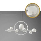 Люстра на штанге IONA L HALO 7 White ImperiumLoft 180026-26 IONA-L-HALO01