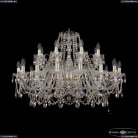 Люстра Bohemia Ivele Crystal 1411/16+8/360 G R801