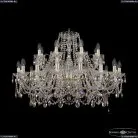 Люстра Bohemia Ivele Crystal 1411/16+8/360 G R801